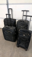 (4) Samsonite & Kirkland Suitcases