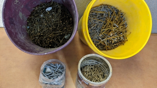 Assorted Nails, Deck Screws