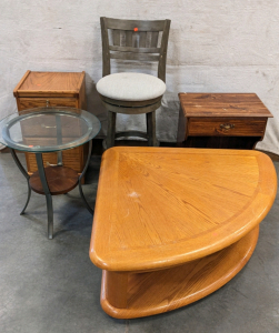 Lift-top Coffee Table, Wood File Cabinet w/Key, More