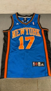 New York #17 Lin NBA Adidas Jersey