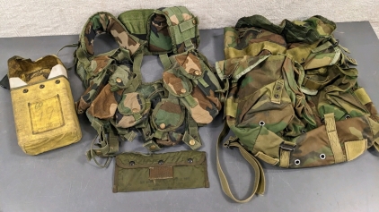 Camouflage Army Gear Vest, Backpack, More