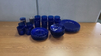 Blue Tinted Dishes