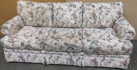 84" Floral Sofa