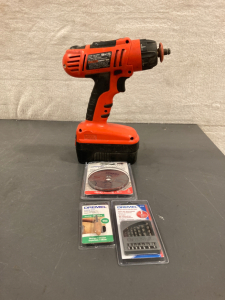 Black & decker drill, Dremel tool accessories