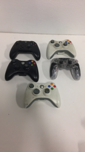 (5) Xbox 360 Remote Controllers