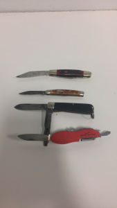 (4) Vintage Pocket Knives