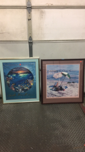 (2) 30&rdquo; x 36&rdquo; Framed Art Prints