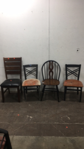 (4) Vintage Dining Room Chairs