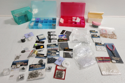 Beads, Charms, Jewelry Making Supplies