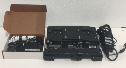 (1) Havis Vehicle Toughbook CF-20 Docking Station (1) Lind High Power Mountable Automobile Adapter For Laptops