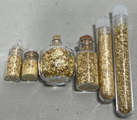 (6) Bottles Of Gold Flake/Leaf