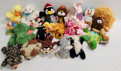 Lot Of Small Stuffed Animals