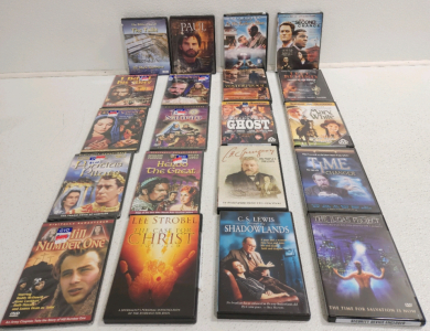 (20) Christian DVDs