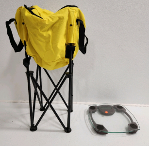 Camping Ice Chest, Glass Scale
