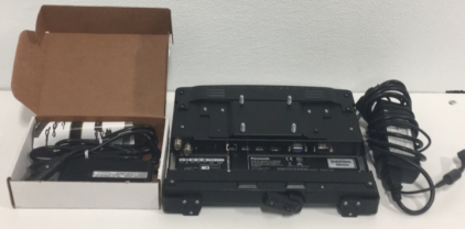 (1) Havis Vehicle Toughbook CF-20 Docking Station (1) Lind High Power Mountable Automobile Adapter For Laptops