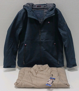 Tommy Hilfiger Coat And Stylish Vest