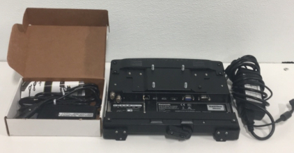 (1) Havis Vehicle Toughbook CF-20 Docking Station (1) Lind High Power Mountable Automobile Adapter For Laptops