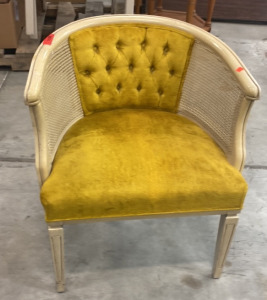 36&rdquo;x27&rdquo; Yellow Lounging Chair
