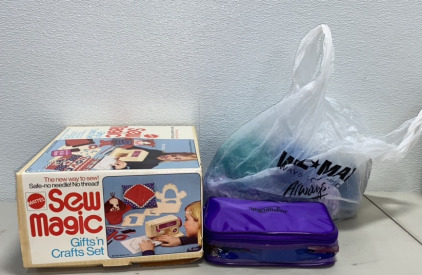 (1) Sew Magic Gifts n&rsquo; Crafts Set, (1) Bag of String and more