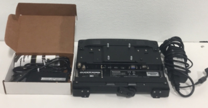 (1) Havis Vehicle Toughbook CF-20 Docking Station (1) Lind High Power Mountable Automobile Adapter For Laptops