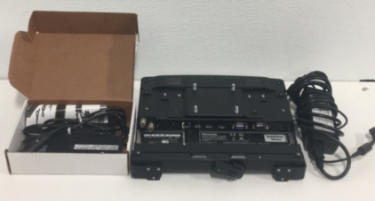 (1) Havis Vehicle Toughbook CF-20 Docking Station (1) Lind High Power Mountable Automobile Adapter For Laptops