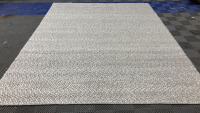 8&rsquo; x 10&rsquo; Gray Wool Rug