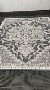 7’10” x 10’ Blue-Gray Indoor/Outdoor Area Rug