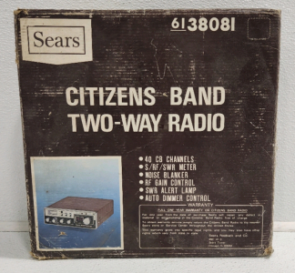 Citizens Band Two-Way Radio