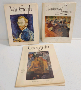 (3) Artist Picture Books ( Van Gogh, Toulouse-Lautrec, Gauguin)