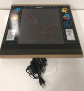 Pac-Man Game Screen and Circuit Board Component with Charger