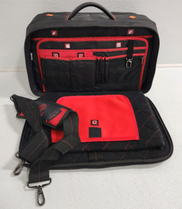Red And Black Travel Kit Bag