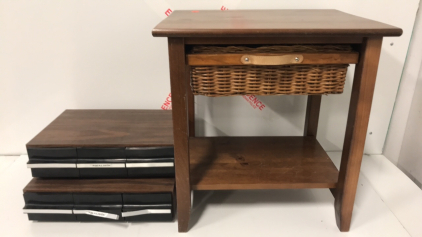 (64) Cassette Tapes-End Table