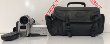 Sharp Digital viewcam with bag