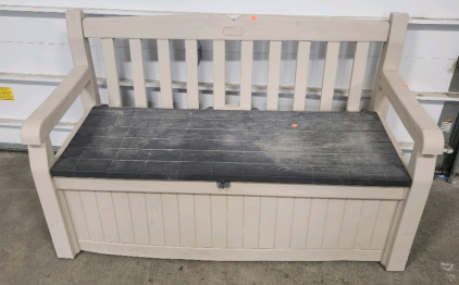 Keter Lawn Bench With Storage