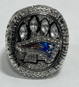 2014 New England Patriots Super Bowl Championship Ring Named To Tom Brady