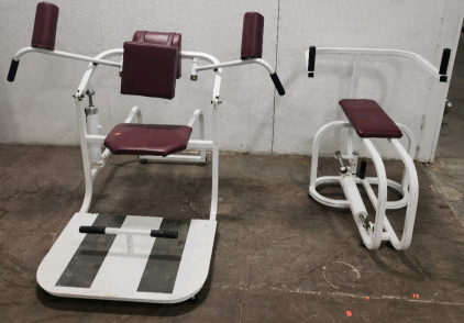 (2) Back, Torso Workout Gym Equipment