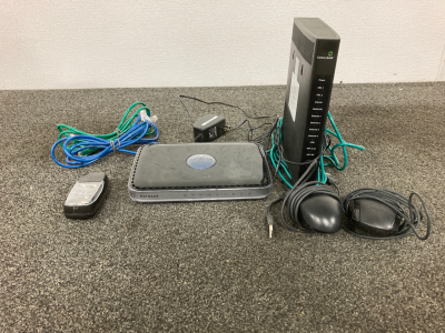 Wifi Boxes, Computer Mouse, Battery Charger And More