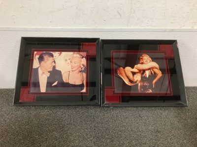 (2) Man Cave Maryiln Monroe Photos