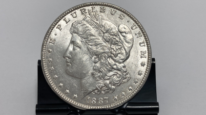 1887 Silver Morgan— Verified Authentic