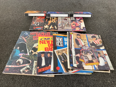 New Kids On The Block VHS Tapes, Magazines, Pictures and More