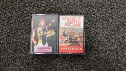 New Kids On The Block Collectible Bubble Gun Packets