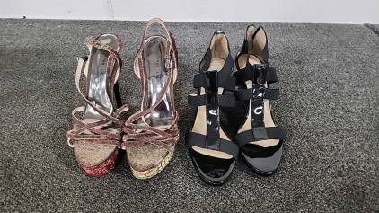 2 Pairs Of High Heels