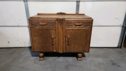 Vintage Wood Dresser