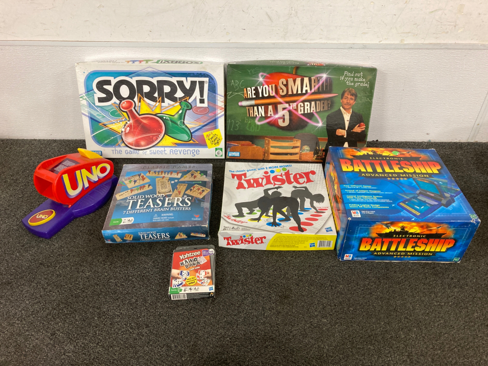 Assorted Board Games