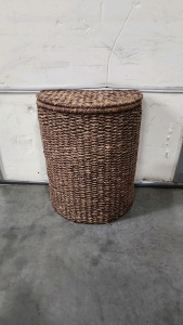 Wicker Basket Style Laundry Basket