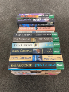 Flat of John Grisham & J.A. Janace