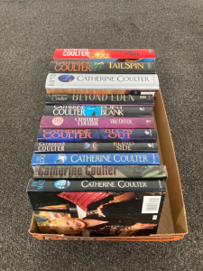 Flat of Catherine Coulter Books