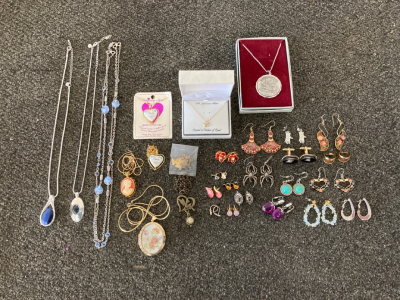 Assorted Necklaces & Earings
