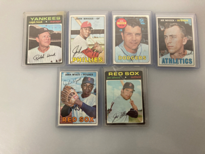 6 collectible cards