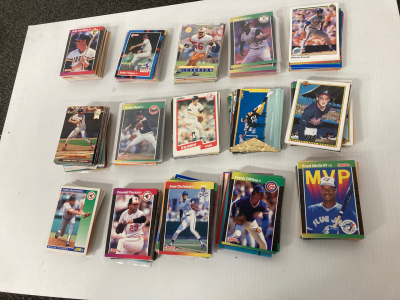 Bag of sports cards